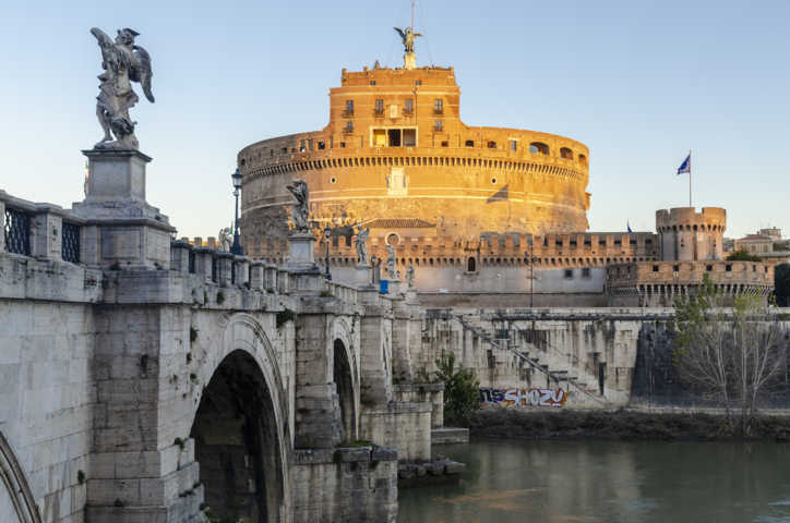 191 - Italia - Roma - castillo y puente de Sant'Angelo